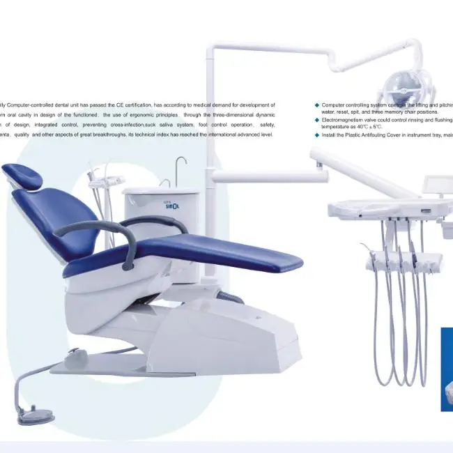 Dental Unit Electric Dental Chair SINOL Dental Unit S2315| Alibaba.com