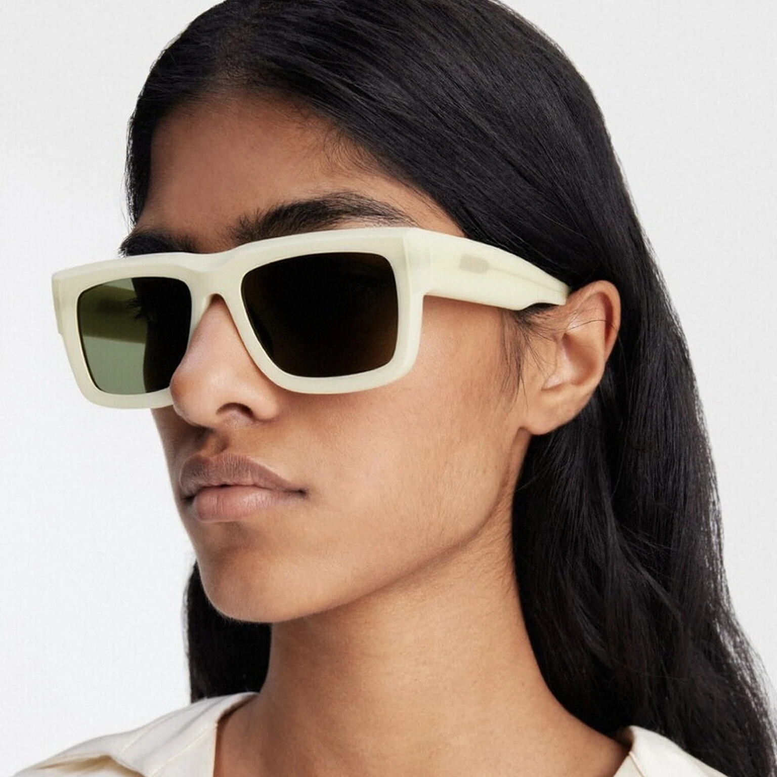 Shop Our Custom Logo Thick Frame Oversized Square Sunglasses