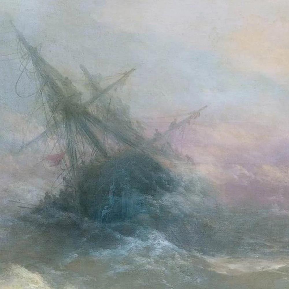 ロシアのロマンチックな画家イワンAivazovskyリビングルームの