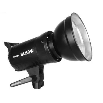 Godox SL60W LED White Version Video Light Bowens Mount Continuous Light With Fiver Color Filters for Studio Video Recording detail image