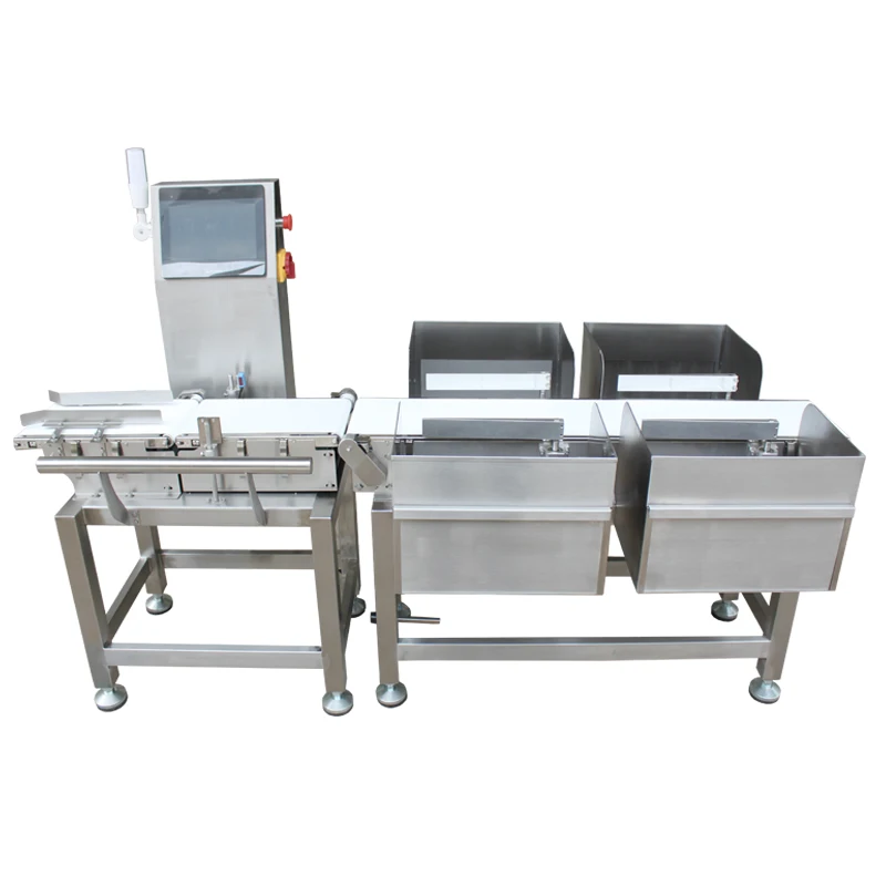 4 Levels Weight Checker Weight Sorting Machine with Conveyor Belts