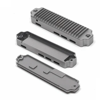 Custom Products Rapid Prototyping Aluminum Box Cnc Machining China Micro Machining Small Aluminum Electronic Enclosure
