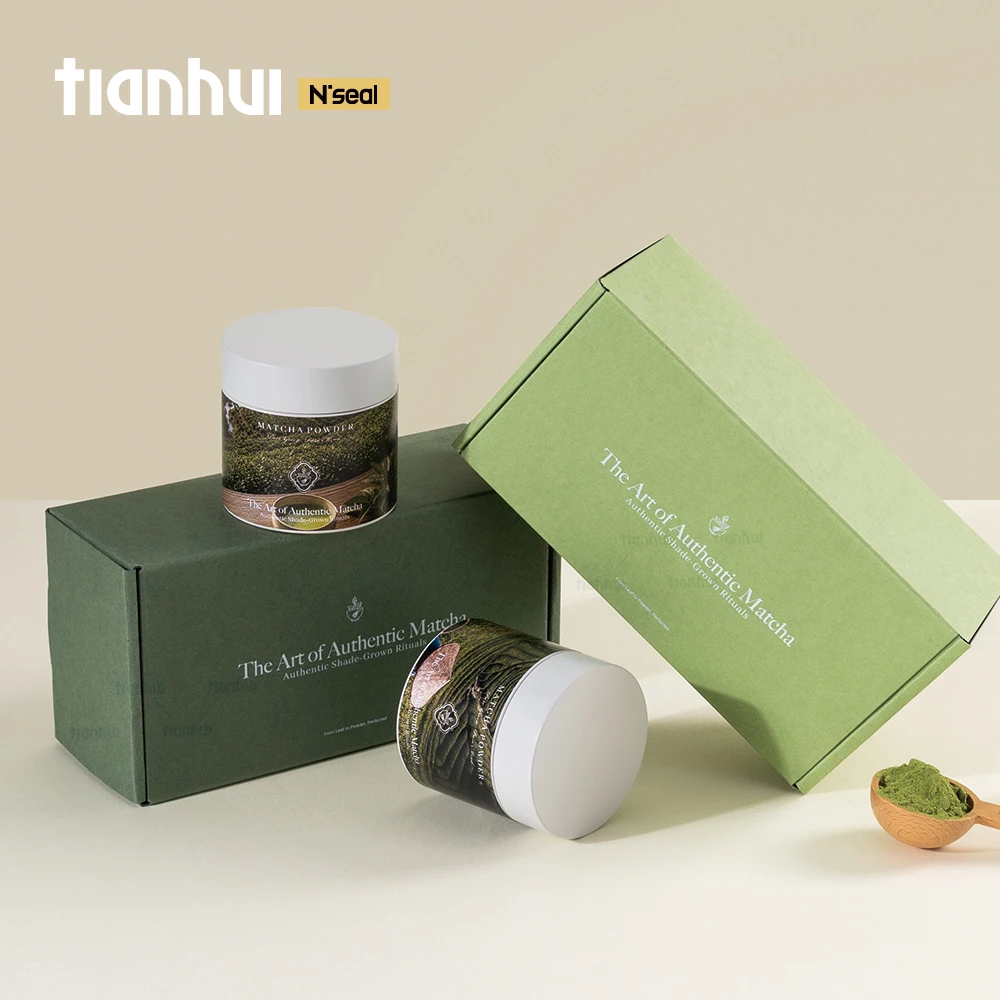 Tianhui Gift Box Custom Matcha Tea Storage Paper Foldable Mailer Box