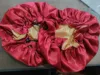 large edge bonnet with buckle and logo