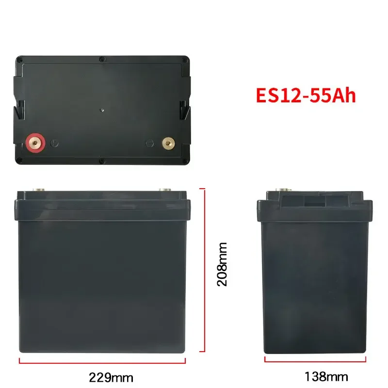 Diy Battery Case 12v 55ah Es1255 For Lithium Battery Battery Storage