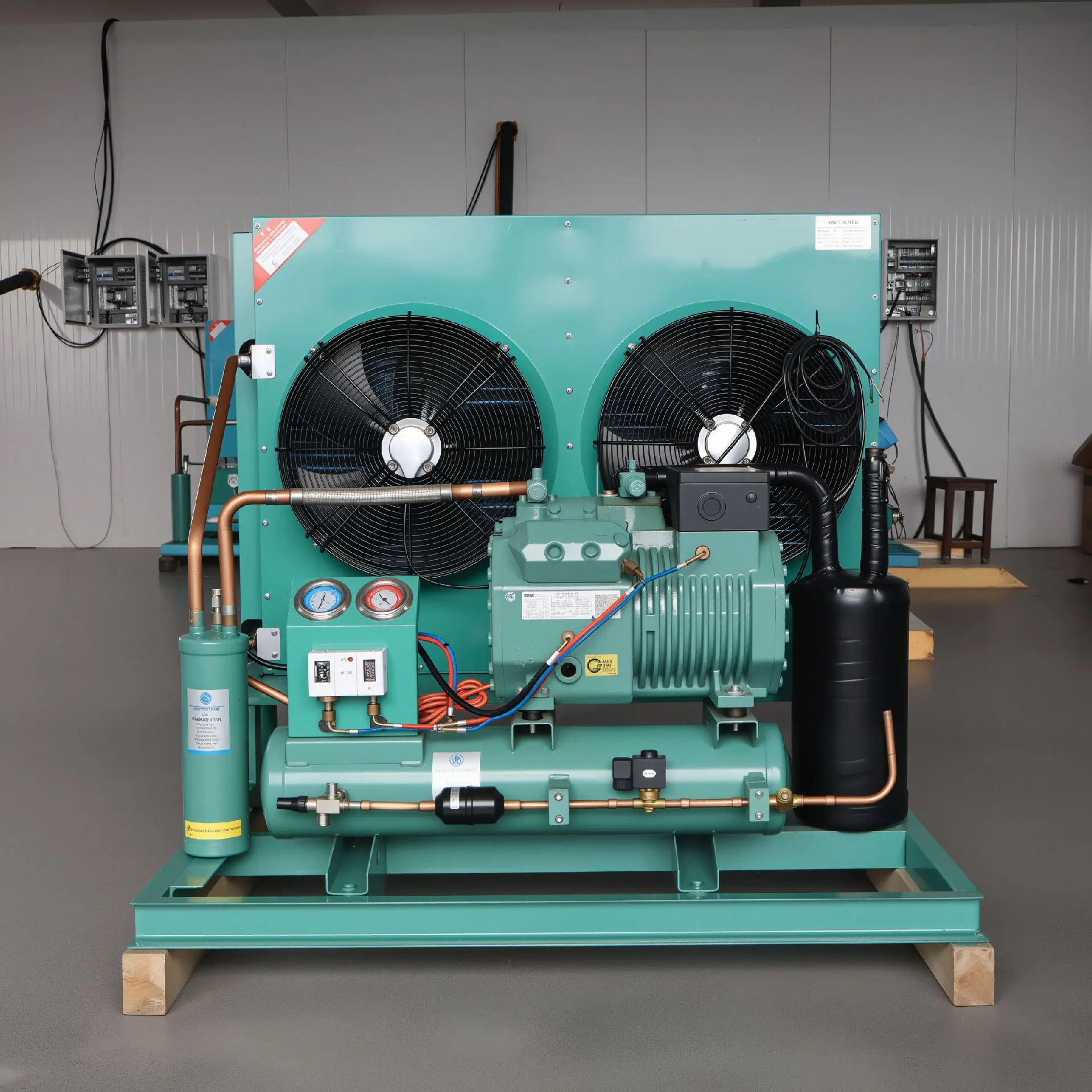 Uses Semi-hermetic Scroll Compressor, 380V-440V, -35℃ to +15℃ - detail 8