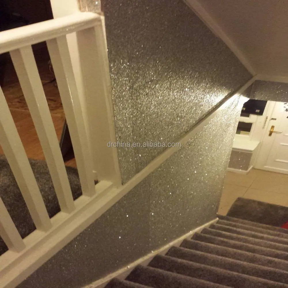 Modern Glitter Fabric Wallpaper For Living Room Buy Glitter Wallpaper