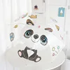 modelo de oreja pequeña] dibujos animados de panda