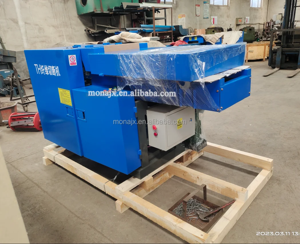 Powerful Textile Cloth Cutting Machine Fiber Crushing Recycling Machine Cloth Scrap Waste Yarn Cutting Cutter Shredder Machine