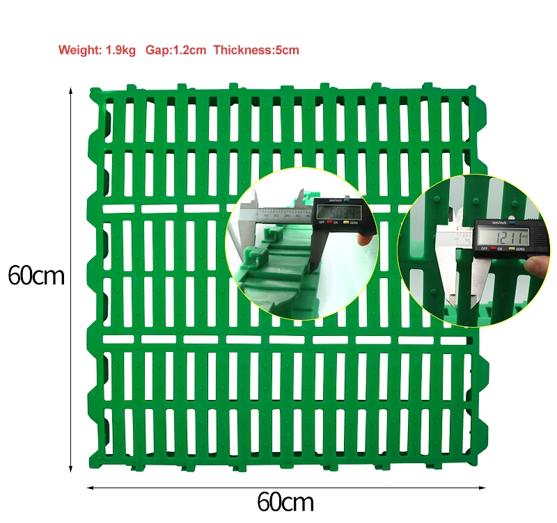 Sheep Plastic Slat Floor Reinforced Plastic Goat Slat Floor PP Material Sheep Shed Plastic Flooring for Goat Farm
