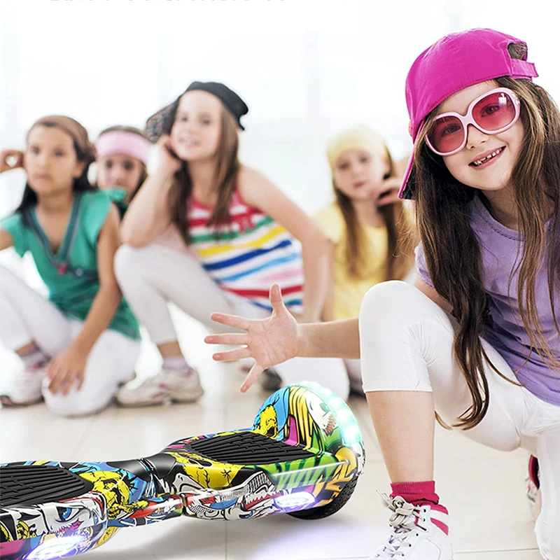 2023 двухколесный 6 5 дюйма умный электрический самобалансирующийся скутер для взрослых и детей