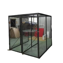 welded wire mesh cages, warehouse wire mesh room, wire mesh locker