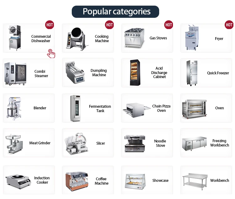 CHEFMAX Commercial Kitchen Equipment for Fast Food Restaurants ...