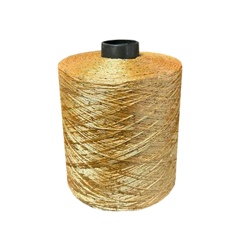 Silver sequins - High strength and toughness special custom sequin yarn made of Yellow polyester