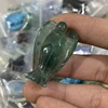 Green fluorite angel