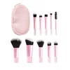 Pink Makeup Brush set