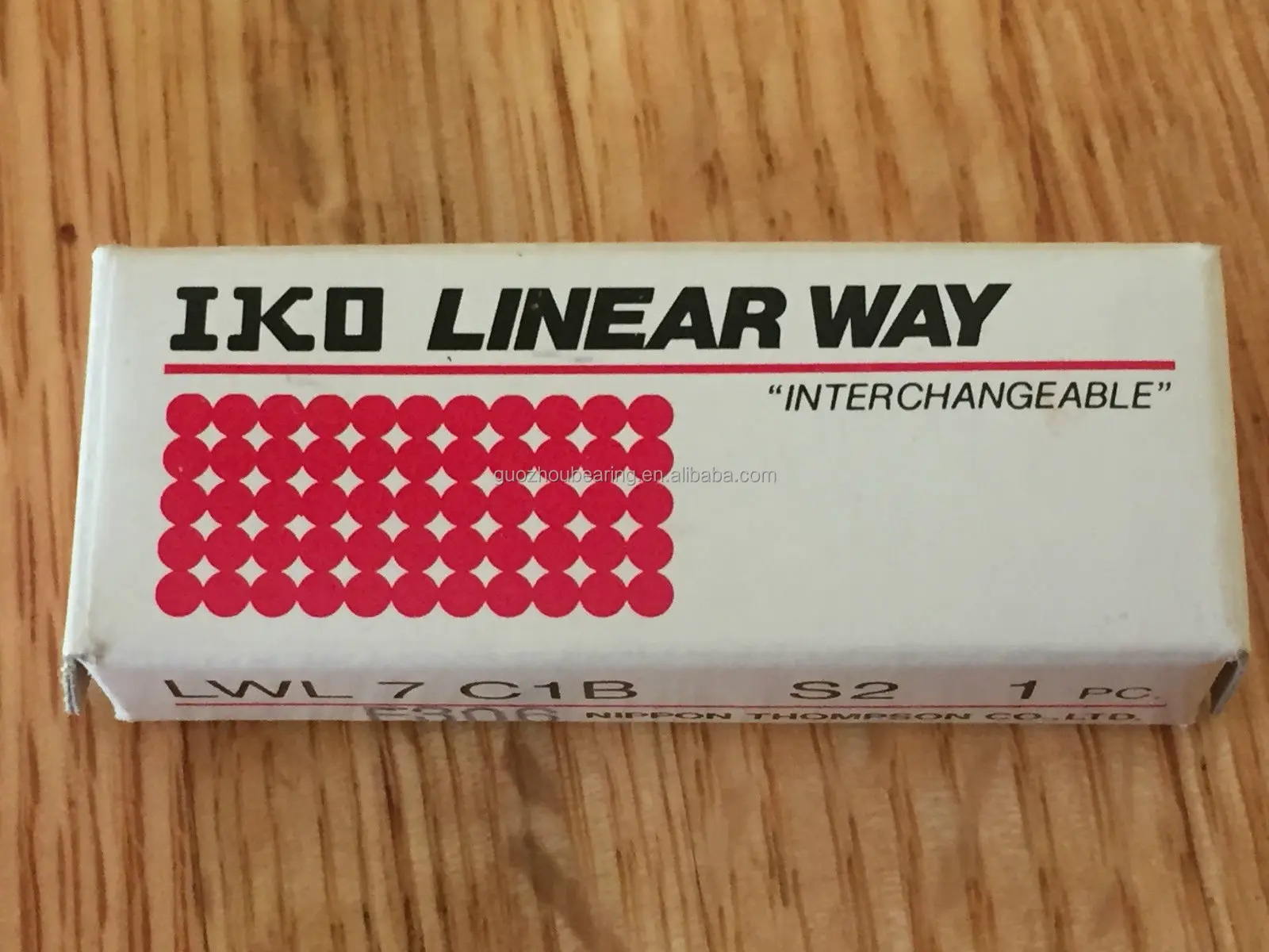 IKO Linear Guideway Block LWL7 LWL7B LWL7C1BHS2 Linear Guide Rail LWL7C1R40BHS2