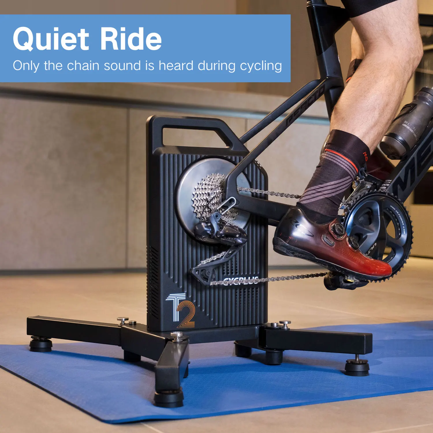 CYCPLUS T2 Fitness Equipment Interactive Bike Trainer