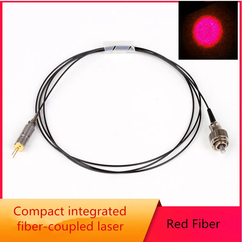 Corning Fibrance 635nm Red Diffusing Fiber Laser Diode Module