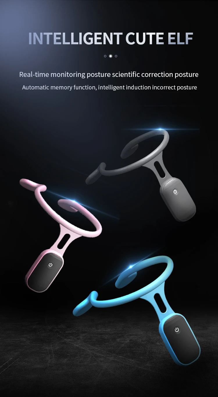 Posture Stretcher Straightener Necklace Neck Ring Smart Neck Posture