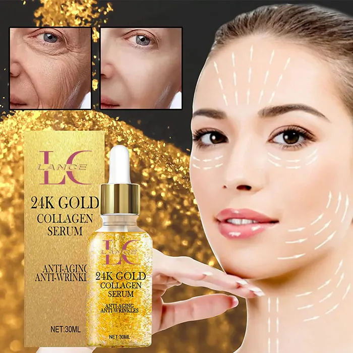 24K Gold Collagen Serum - Advanced Anti-Aging Skin Treatment