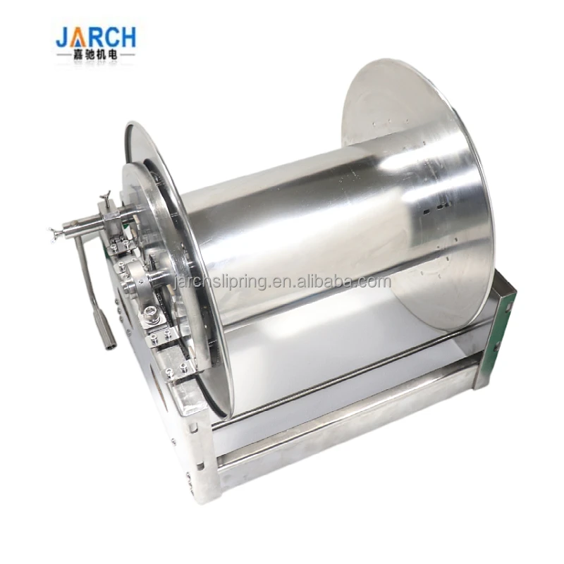 Hydraulic Heavy Duty Cable Reel Drum 1/4 3/8 Fuel Water Air Food ...