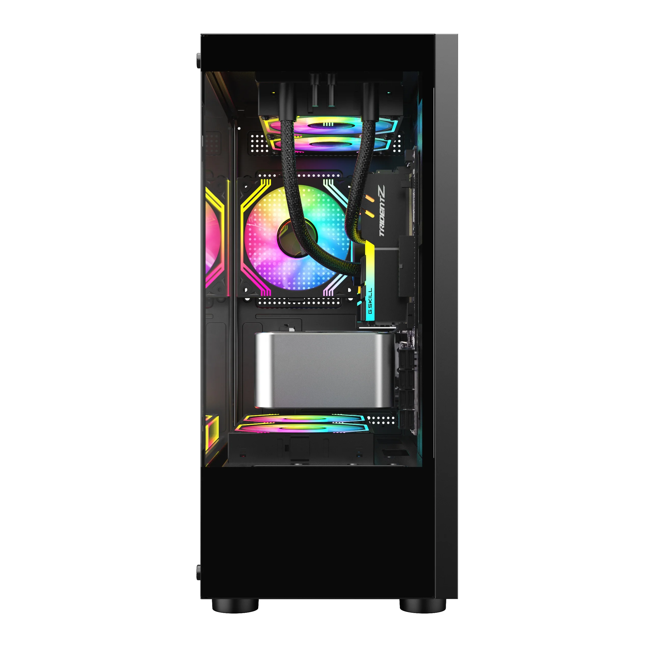 Factory OEM Casing for Pc Latest Design Model Micro ATX Gaming Computer Popular Computer Parts Desktop Gamer Pc