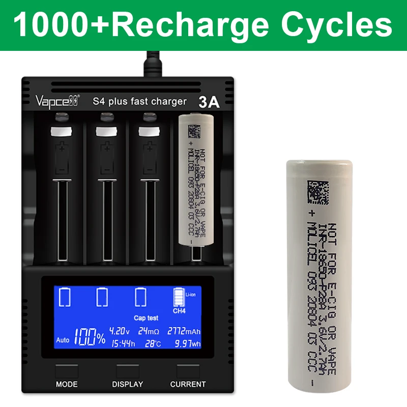 Original Taiwan Molicel 18650 Battery P28A 2800mAh 25A - Reliable