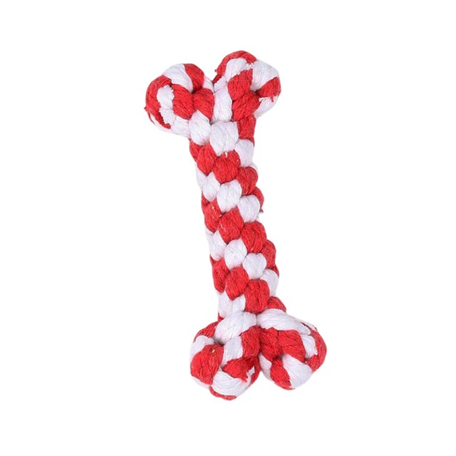 Amaz High Quality Valentine's Day Dental Cleaning Pet Toy Set Grinding Teeth Braided Cotton Rope Chewing Love Dog Toys