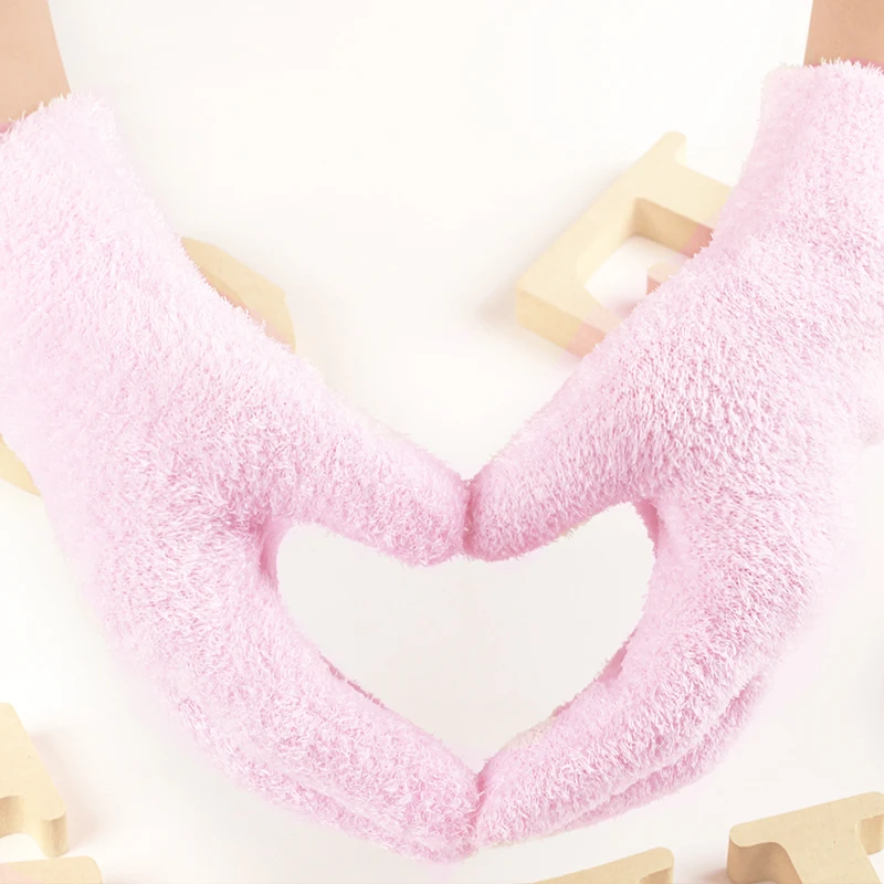 Носки перчатки для ремонта смягчения и увлажнения ног увлажняющие носки гелевые Спа Перчатки уход за кожей рук лосьон с алоэ