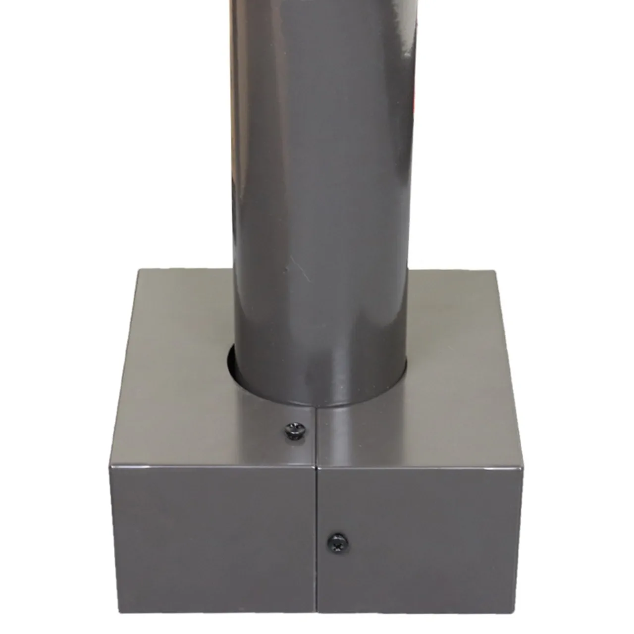 Pole Accessories 2 Pieces In One Light Pole Square Base Steel Base