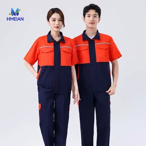 Summer Short Sleeve Industrial Work Uniform Custom Work Shirts Work Wear Work Uniforms