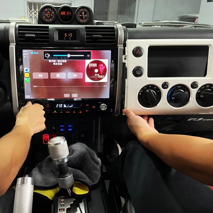 Navirider Carplay for Toyota FJ Cruiser - Android 13 Touch Screen