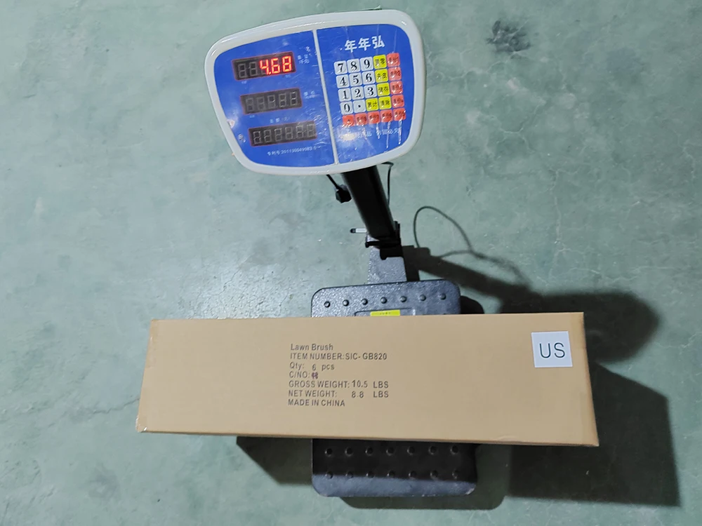 Collapsible Carpet Lightweight Artificial Grass Broom Hand Turf Rake Up,Garden Cleaning Turf