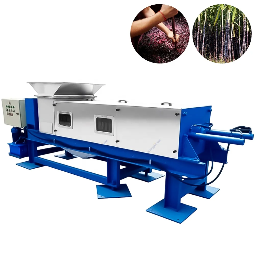 Automatic Pineapple Liquid Juice Extractor/High Quality Rotary Fruit Crushing Juice Making Set