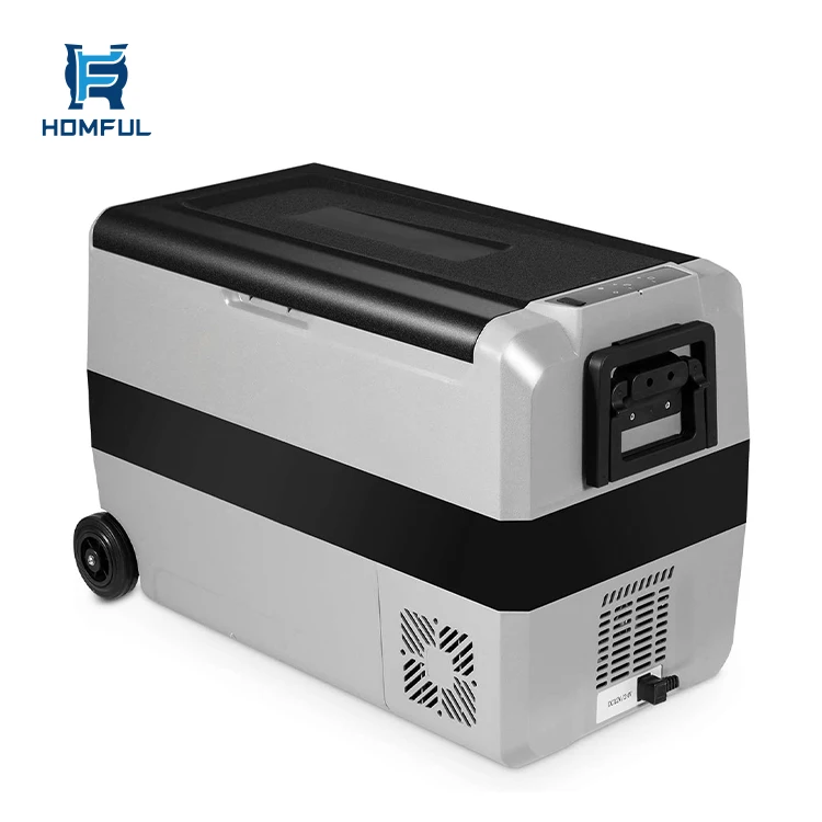 Мини-холодильник HOMFUL для автомобиля, портативный холодильник для кемпинга, рыбалки, вождения, путешествий, на открытом воздухе