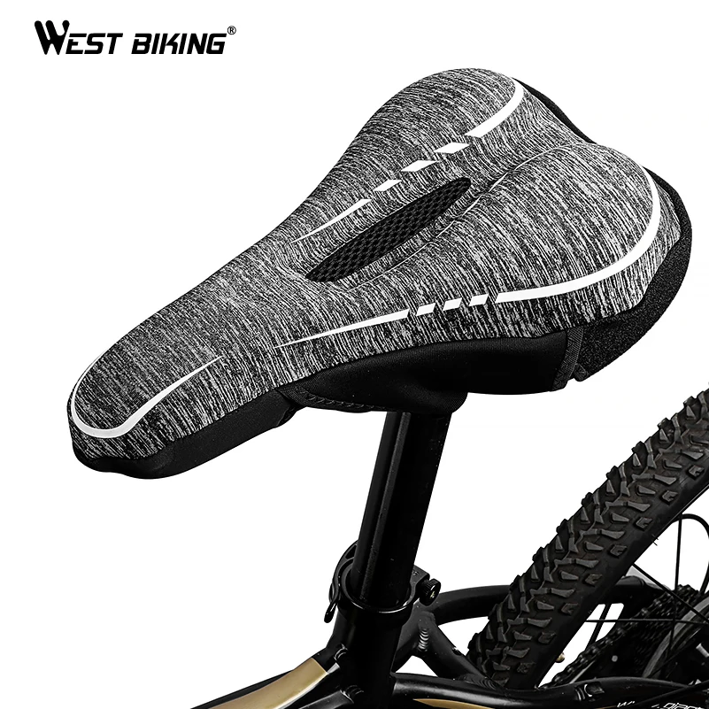 Road Bike Comfort Pad Comfy Cushion Saddle Seat Cover Bicycle Cycle BMX L1 