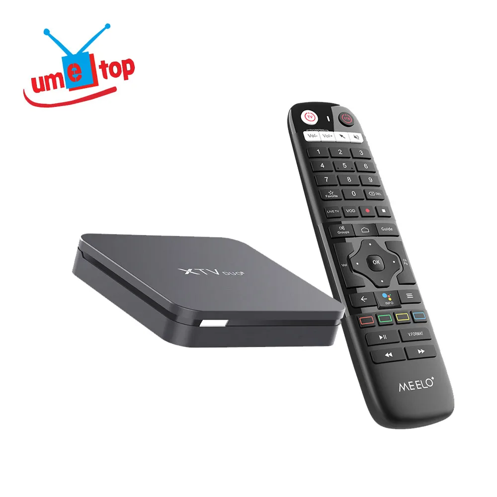 2025 Latest 4K HDR TV BOX Meelo Plus XTV DUO2 Decoder Xtream Codes