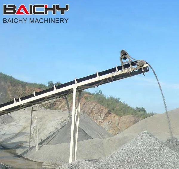Belt Conveyor Model B-650 for Transporting Sand, Customizable Stone Aggregate Belt Conveyor Machine Price List