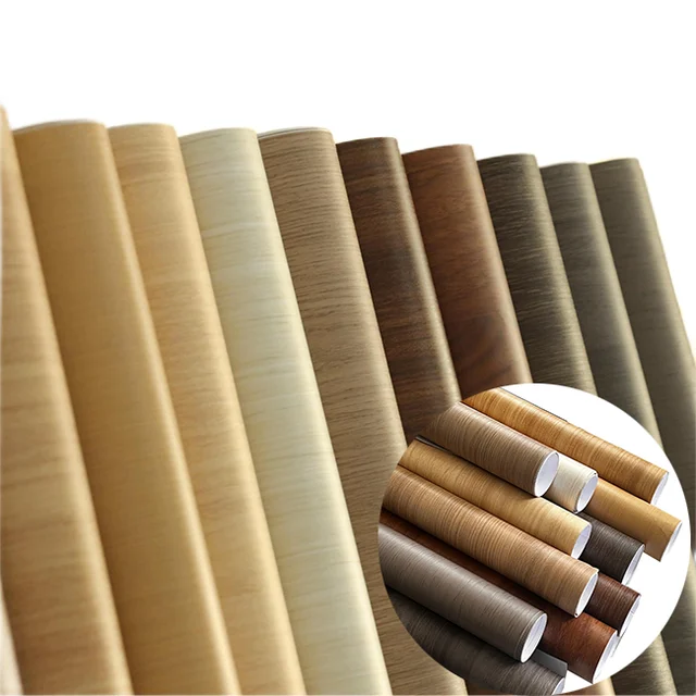 DUUEIHHUER Modern 3D Texture Wallpaper Large Inventory Waterproof Wood Grain Interior Decorative Wall Covering Hospital