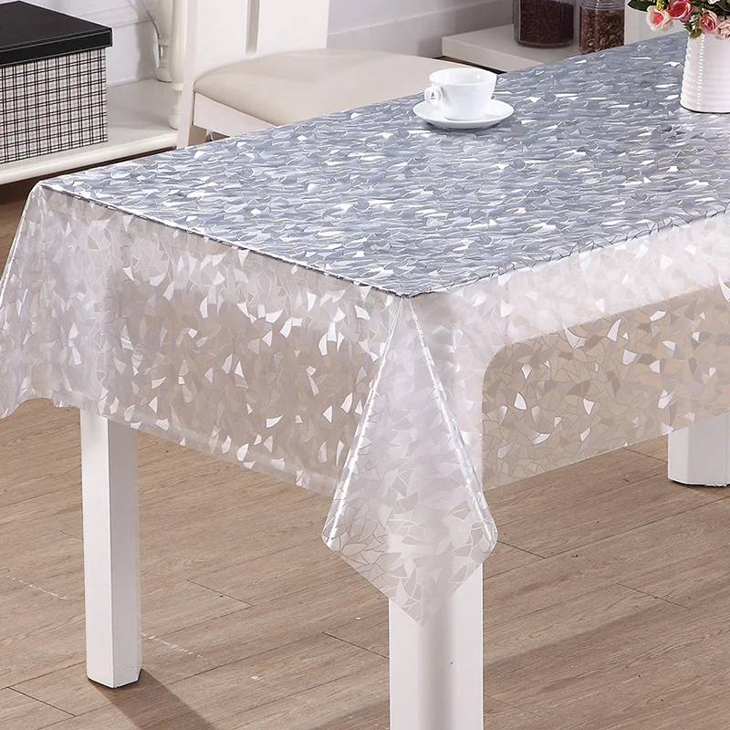RNPT 3D Transparent PVC Table Cloth  TC 152  Newly Designs of 3D PVC Table Cover