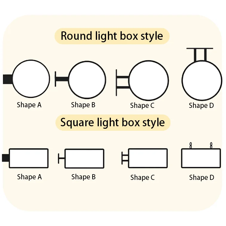 Custom Automatic Switch Outdoor Rolling Circular Caja De Luz Publicidad Wall Light Boxes Led Frame Display Rolling Light Box factory