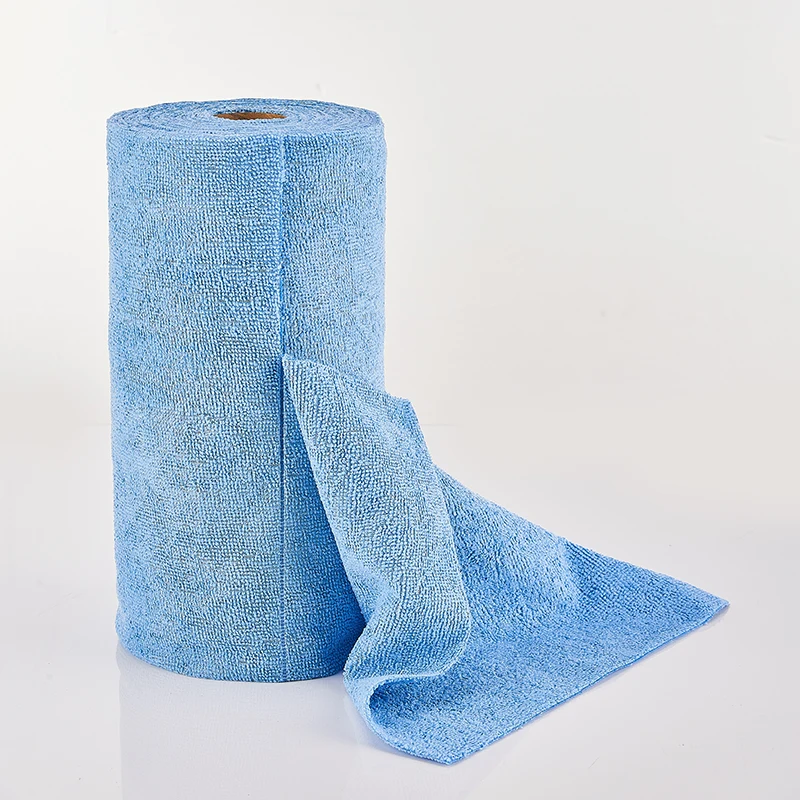 Maxshine Microfiber Tear-Away Towel Roll – 30 Reusable 12"x12