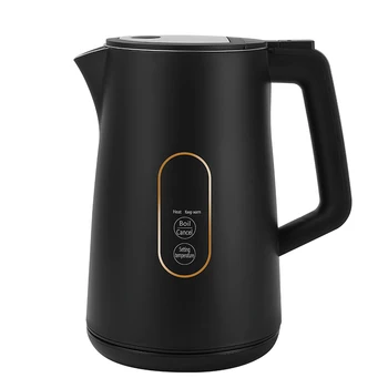 BD-A17 Black 1700ml Electric Smart Digital Keep Warm Stainless Steel Jug Automatic Hot Water Boiler Electric Kettles For Hotel
