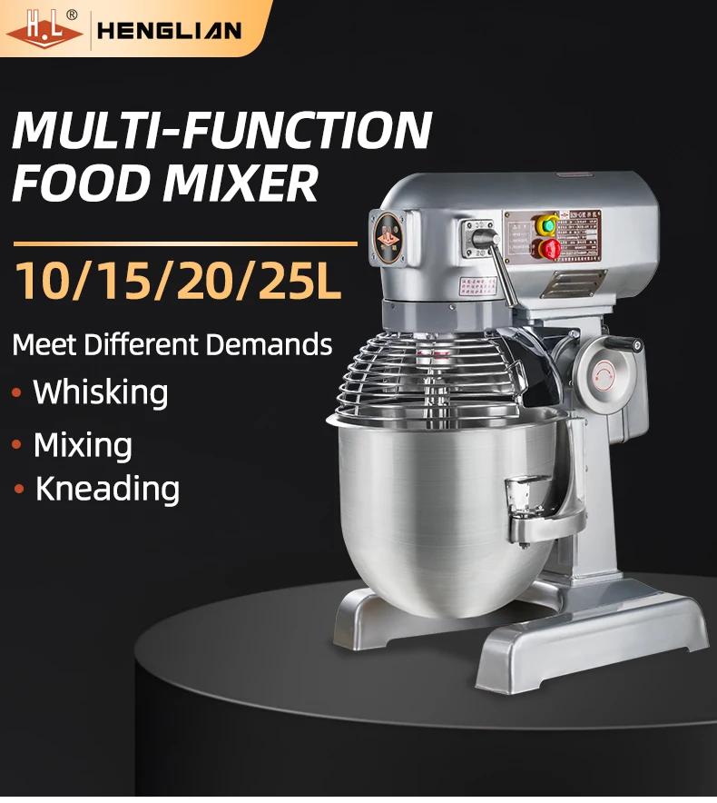 20L Electric Food Mixer - Efficient Dough and Egg Mixing