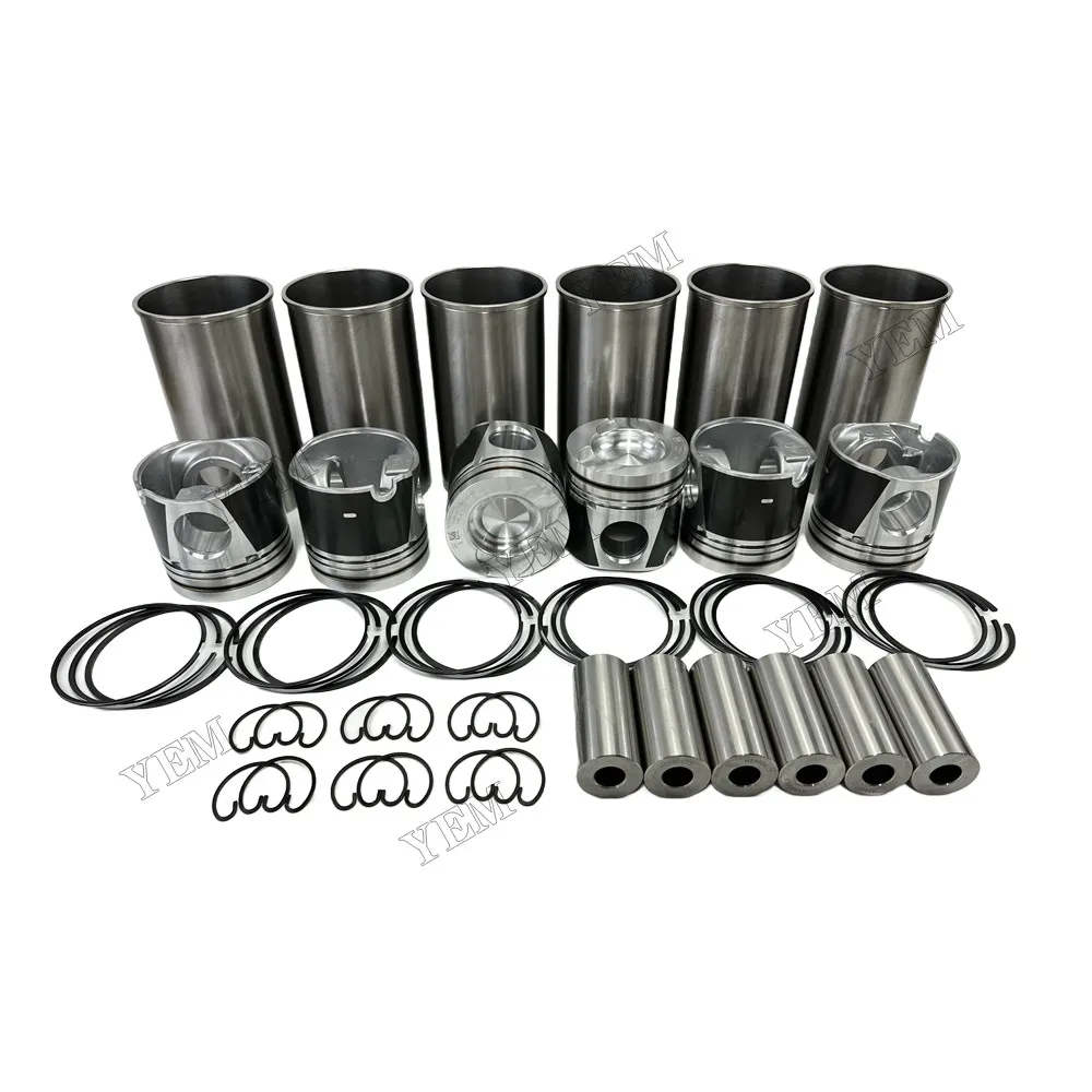 Cylinder Liner Kit Fit for Weichai WD10G178B Engine 6