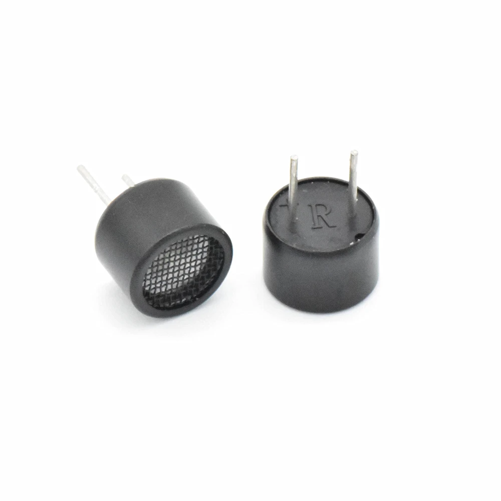 MANORSHI 10mm 40kHz Ultrasonic Sensor Transmitter with Pin Plastic case