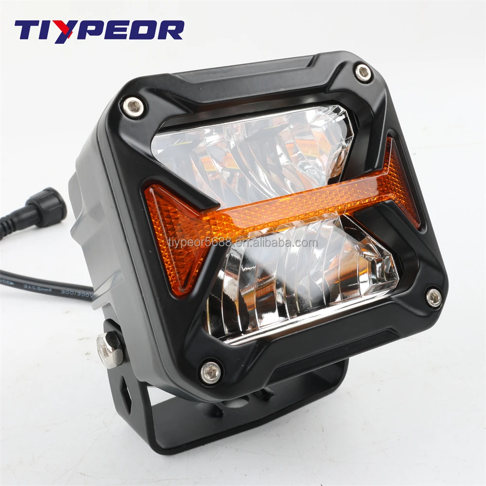 product tiypeor high power super bright spotlight auxiliary headlight cnc aluminum fog lights for motorcycle off road driving led lamp-10