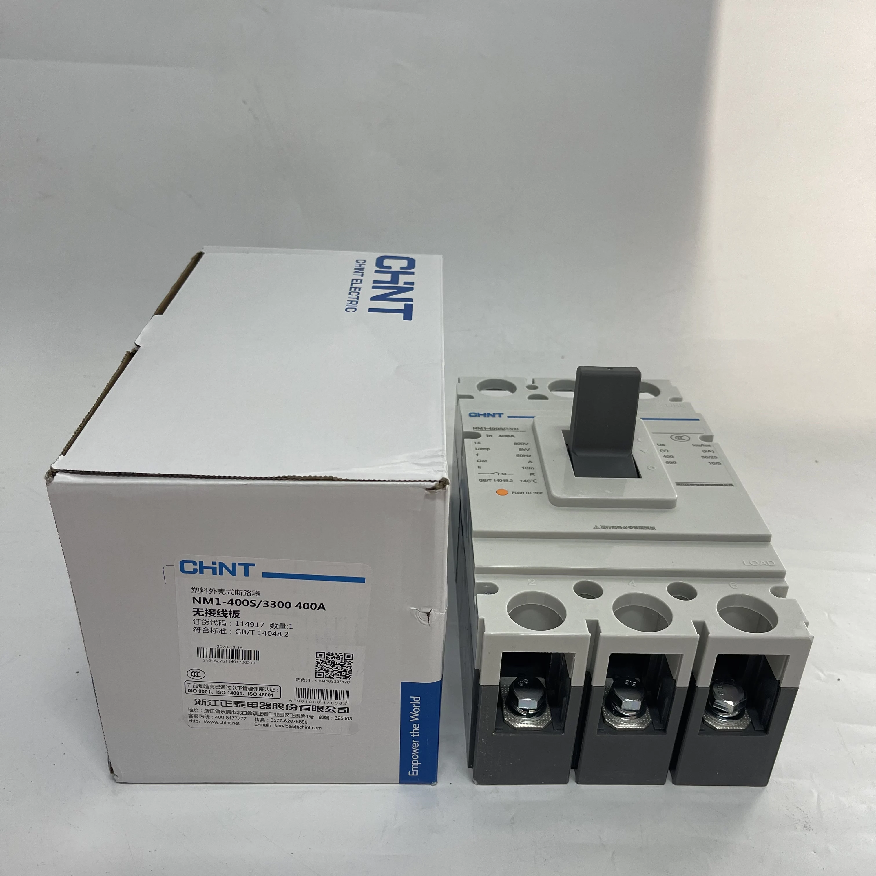 CHNT Molded Case Circuit Breaker NM1-400S/3300 400A