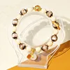 Pulsera de porcelana de fresno perfumada y esmalte de colores - Paso seguro.